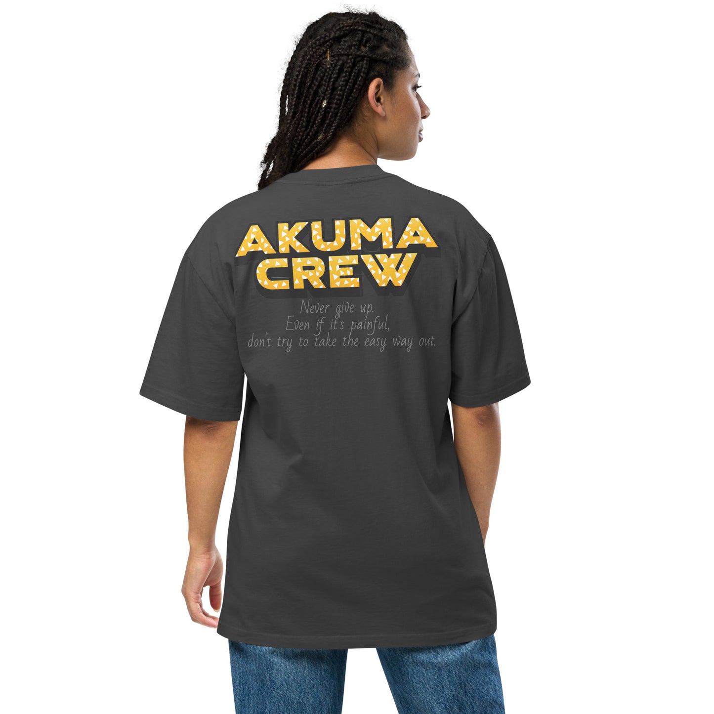 Akuma Project: "Zenitsu" Demon Spirit Oversize Tee (VARIOS COLORES)