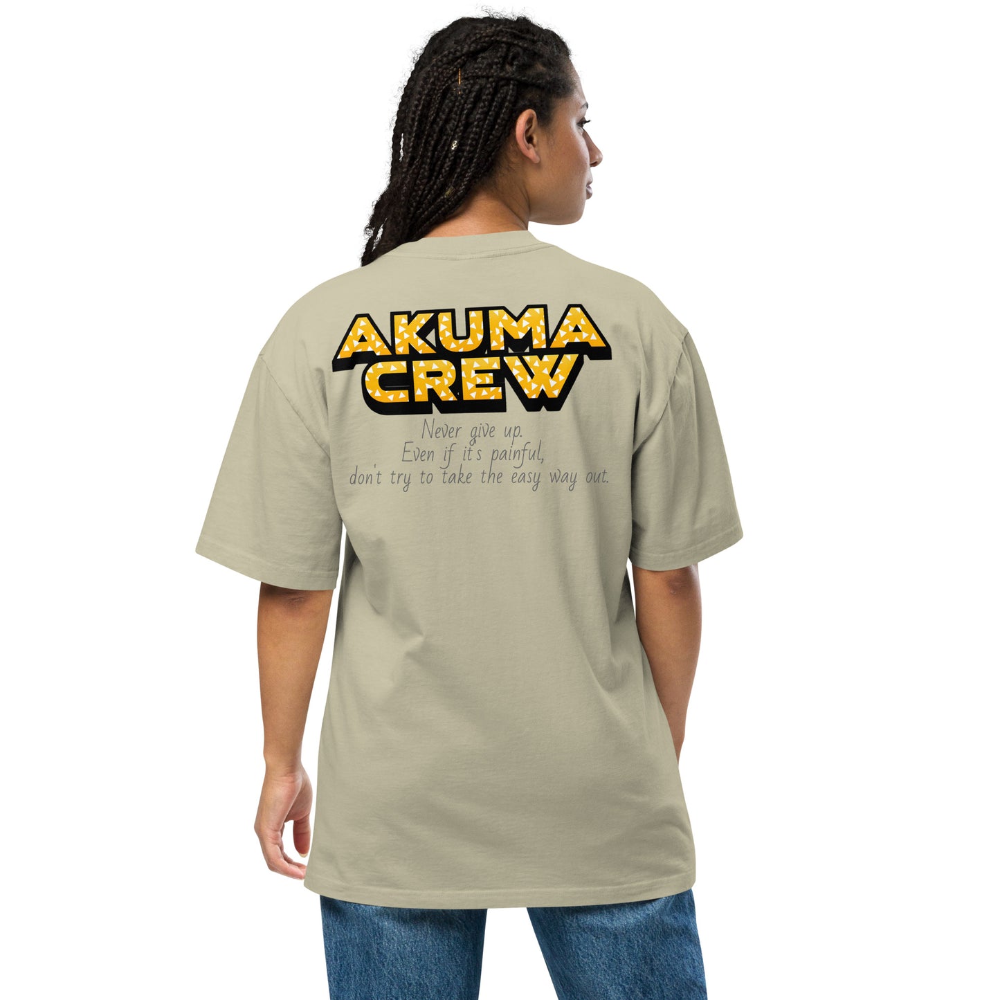 Akuma Project: "Zenitsu" Demon Spirit Oversize Tee (VARIOS COLORES)