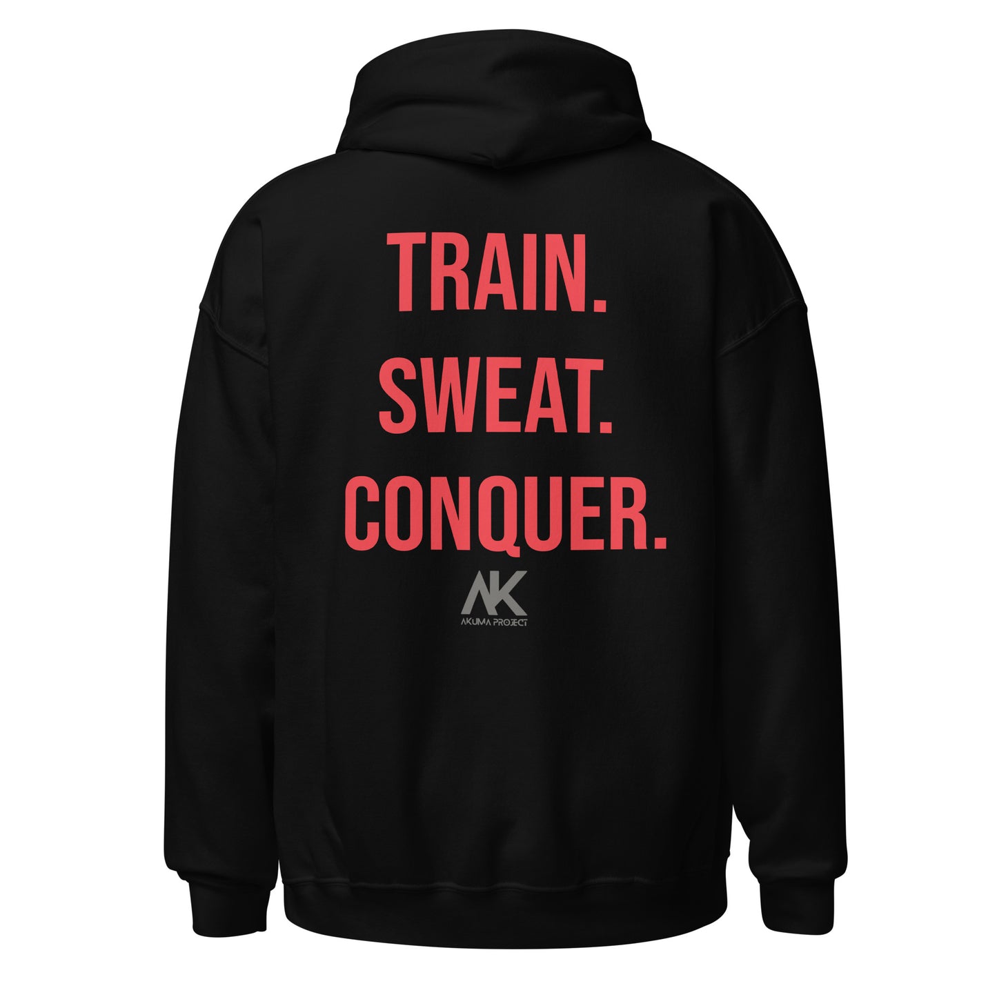 AKUMA PROJECT Unisex Hoodie "Train. Sweat. Conquer"(VARIOS COLORES)