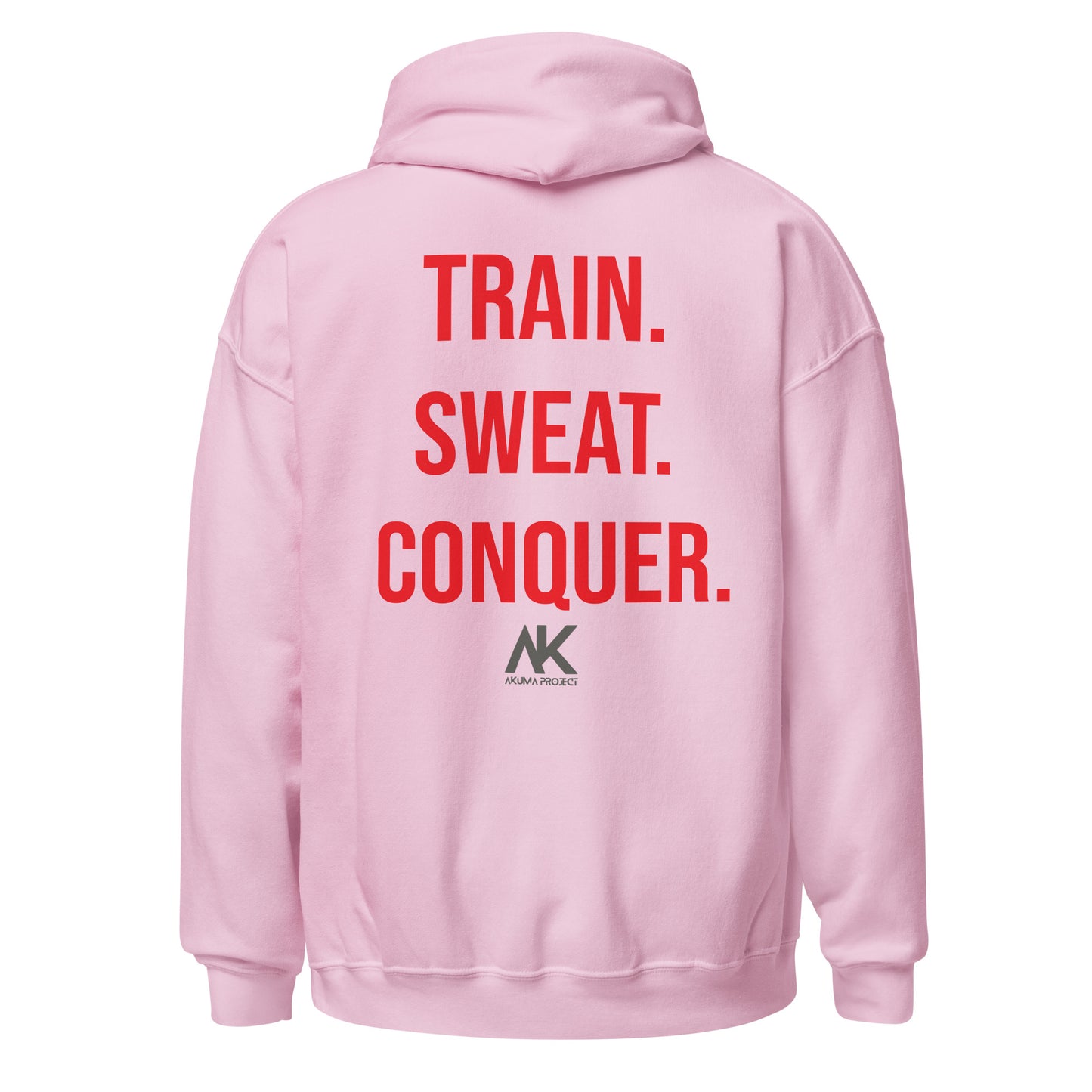 AKUMA PROJECT Unisex Hoodie "Train. Sweat. Conquer"(VARIOS COLORES)