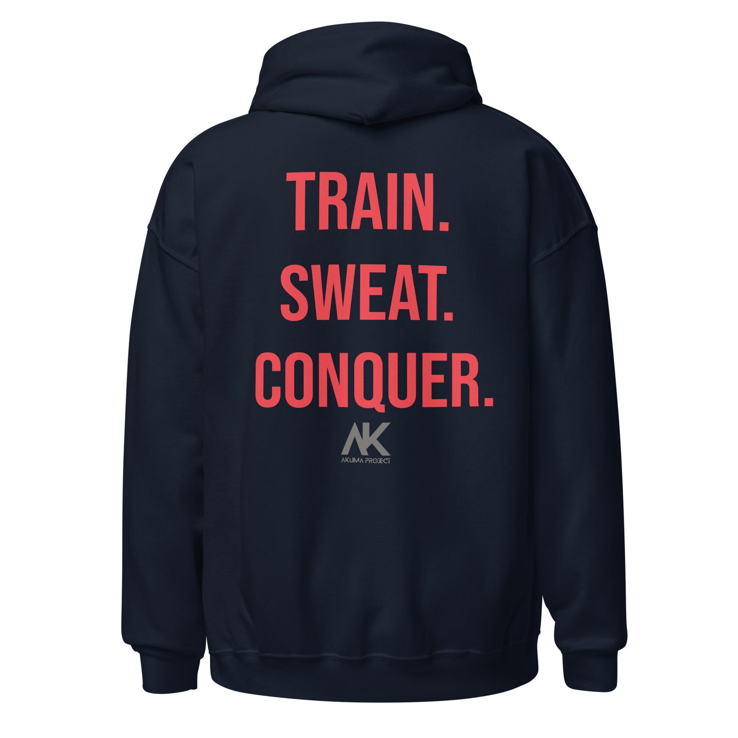 AKUMA PROJECT Unisex Hoodie "Train. Sweat. Conquer"(VARIOS COLORES)