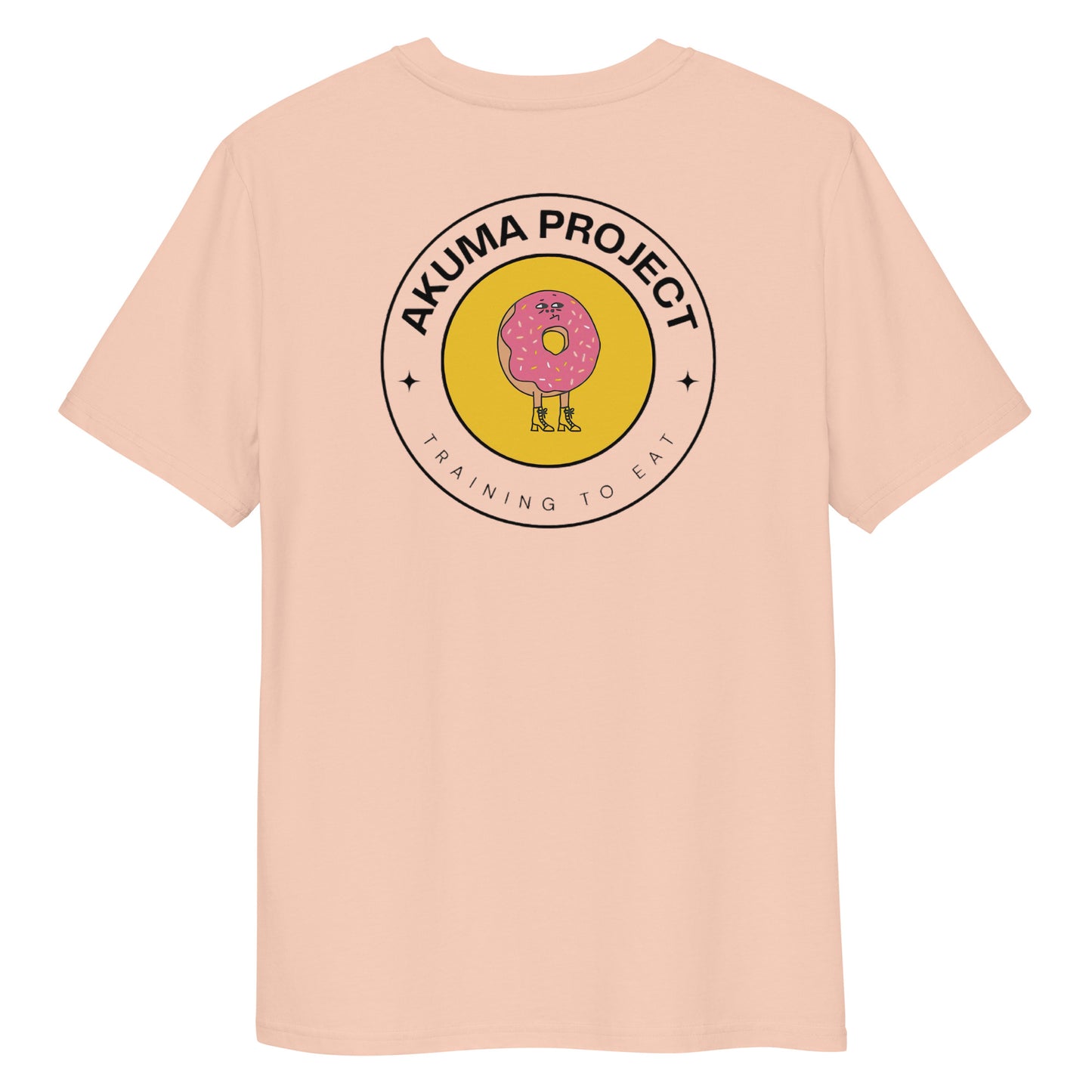 AKUMA PROJECT Basic tee "Training to eat" (VARIOS COLORES)