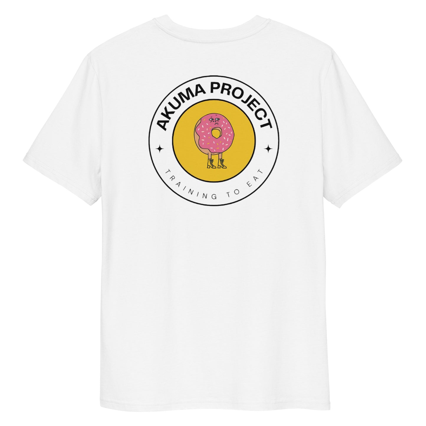 AKUMA PROJECT Basic tee "Training to eat" (VARIOS COLORES)